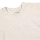Champion Crewneck Sweatshirt White Sweatshirts Close-up | Overkill