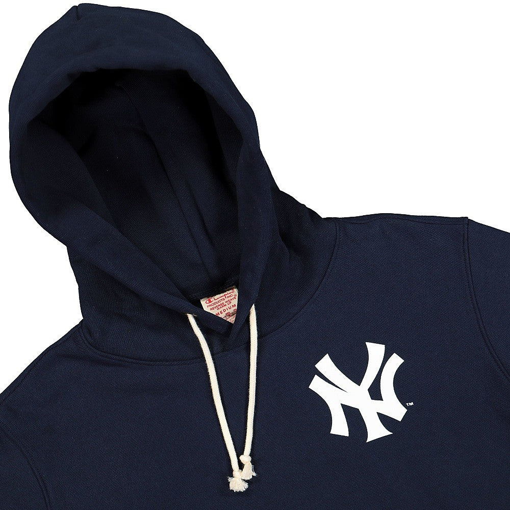 Champion Hooded Sweatshirt Navy Hoodies Material | Overkill