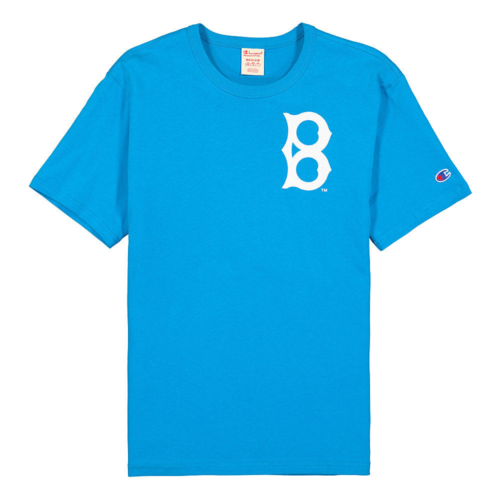 Champion Crewneck Tee Blue T-Shirts 216668-BS026 | Overkill