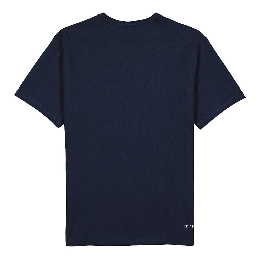 Champion Crewneck Tee Navy T-Shirts Material | Overkill