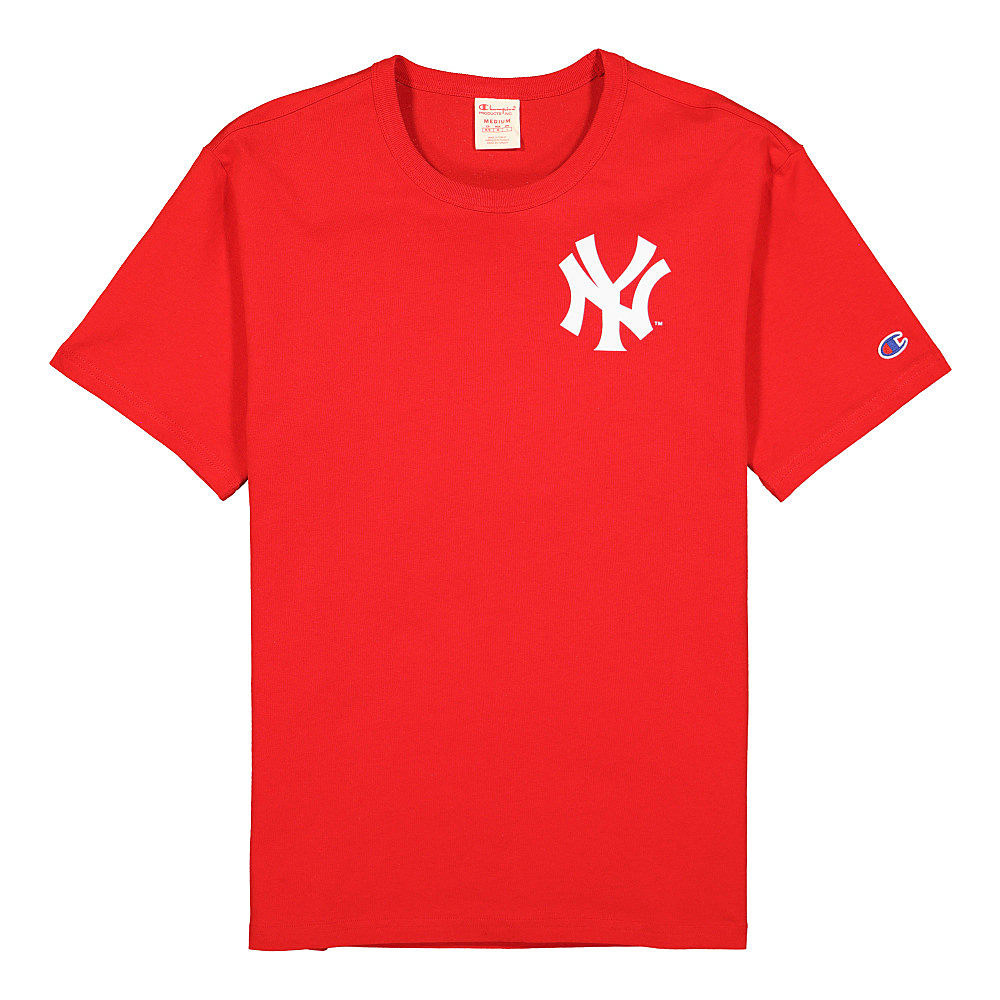 Champion Crewneck Tee Red T-Shirts 216677-RS017 | Overkill