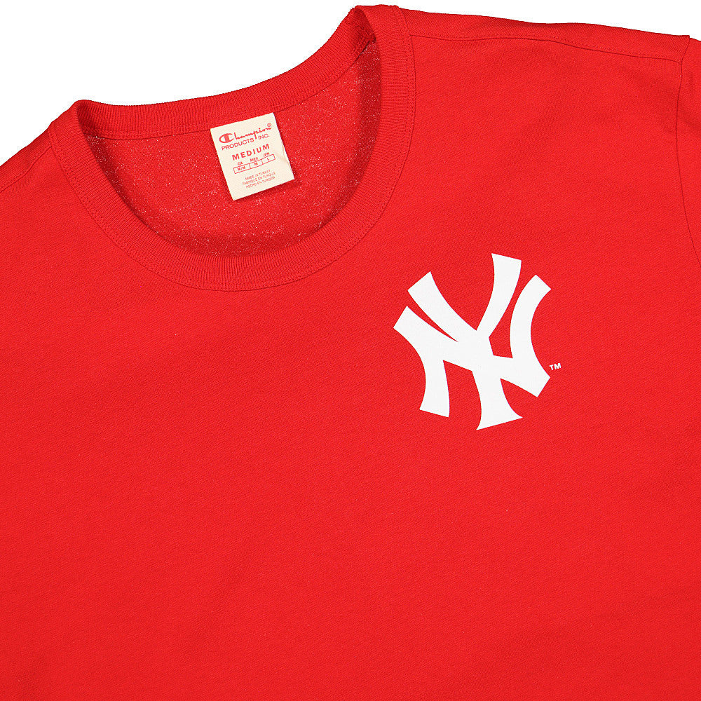 Champion Crewneck Tee Red T-Shirts Material | Overkill