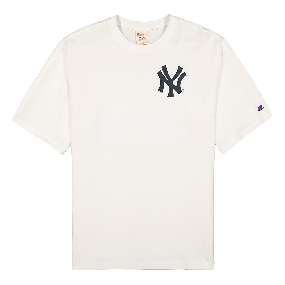 Champion Crewneck Tee White T-Shirts 216678-WW001 | Overkill
