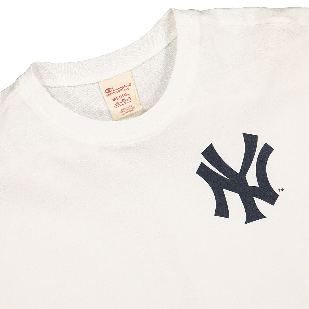 Champion Crewneck Tee White T-Shirts Close-up | Overkill