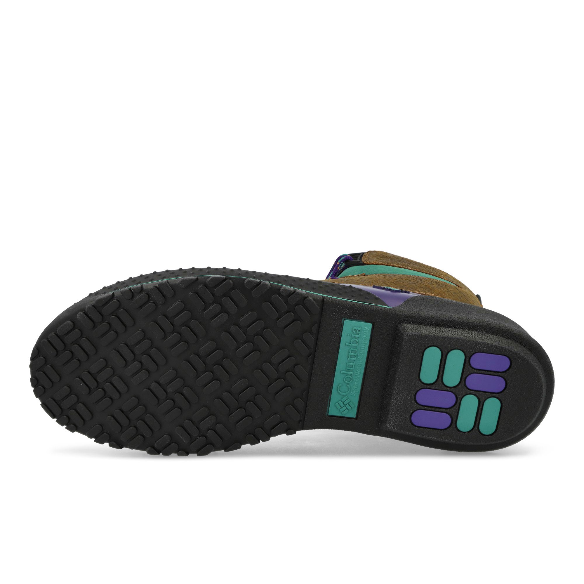 Columbia Bugaboot 1 Elk / Waterfall High Top Sneakers 2167311286-YM5372-286 Detail View 1 | Overkill