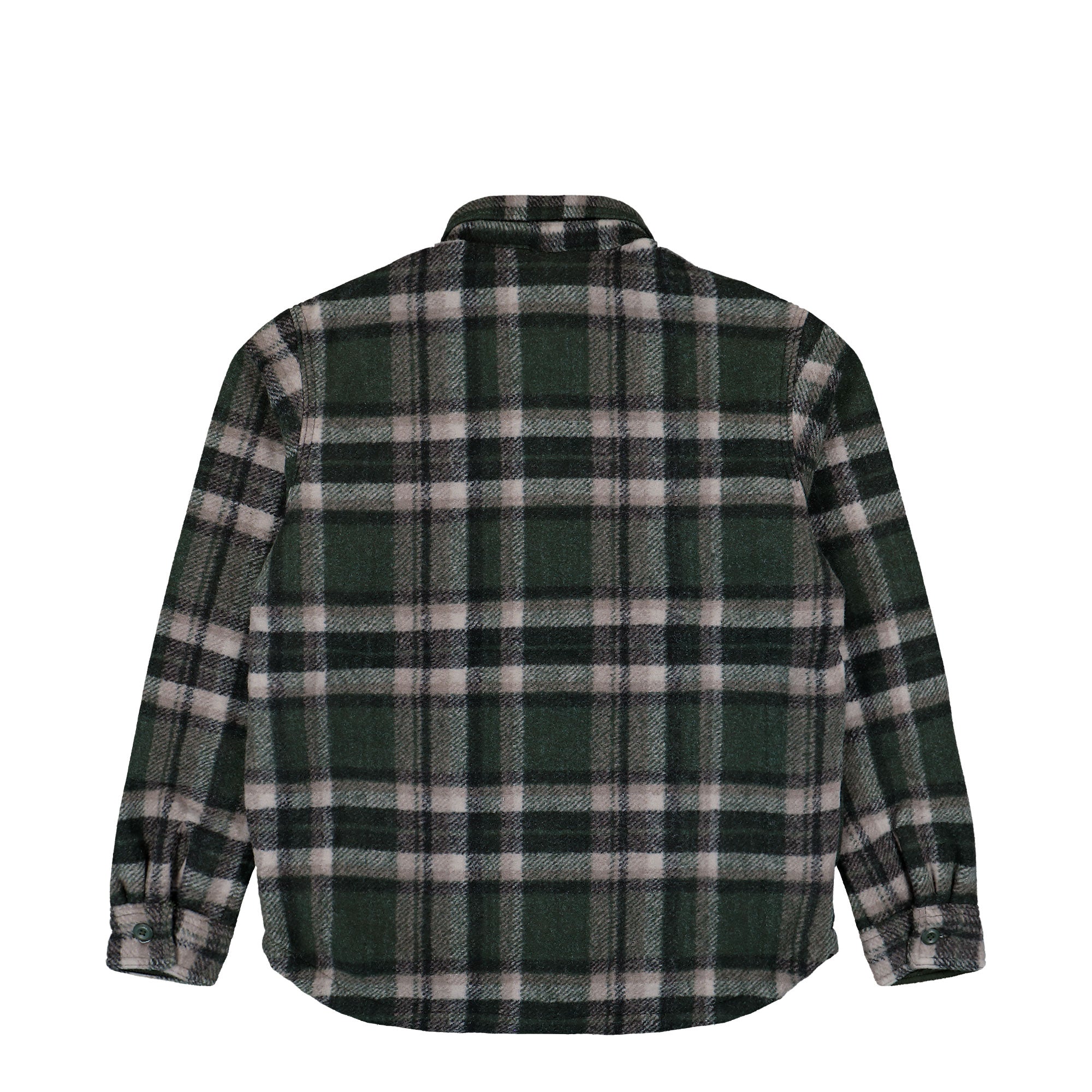 Columbia Hunter Arch™ Shirt Jacket Greenscape Track Plaid Jackets 2173651366 Close-up | Overkill
