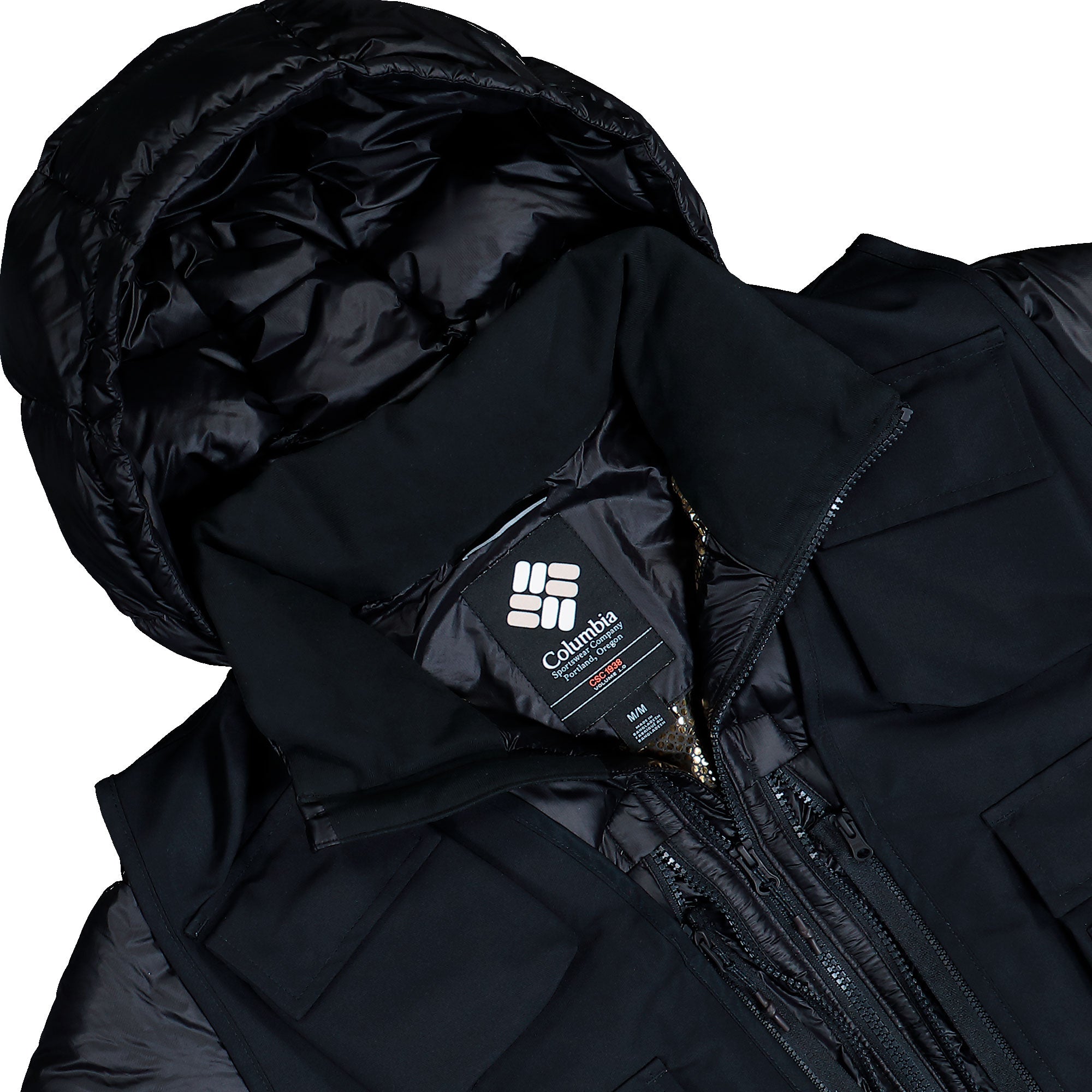 Columbia CSC1938™ Dually Mountain Jacket Black Puffer Jackets 2176111010 Detailfoto | Overkill
