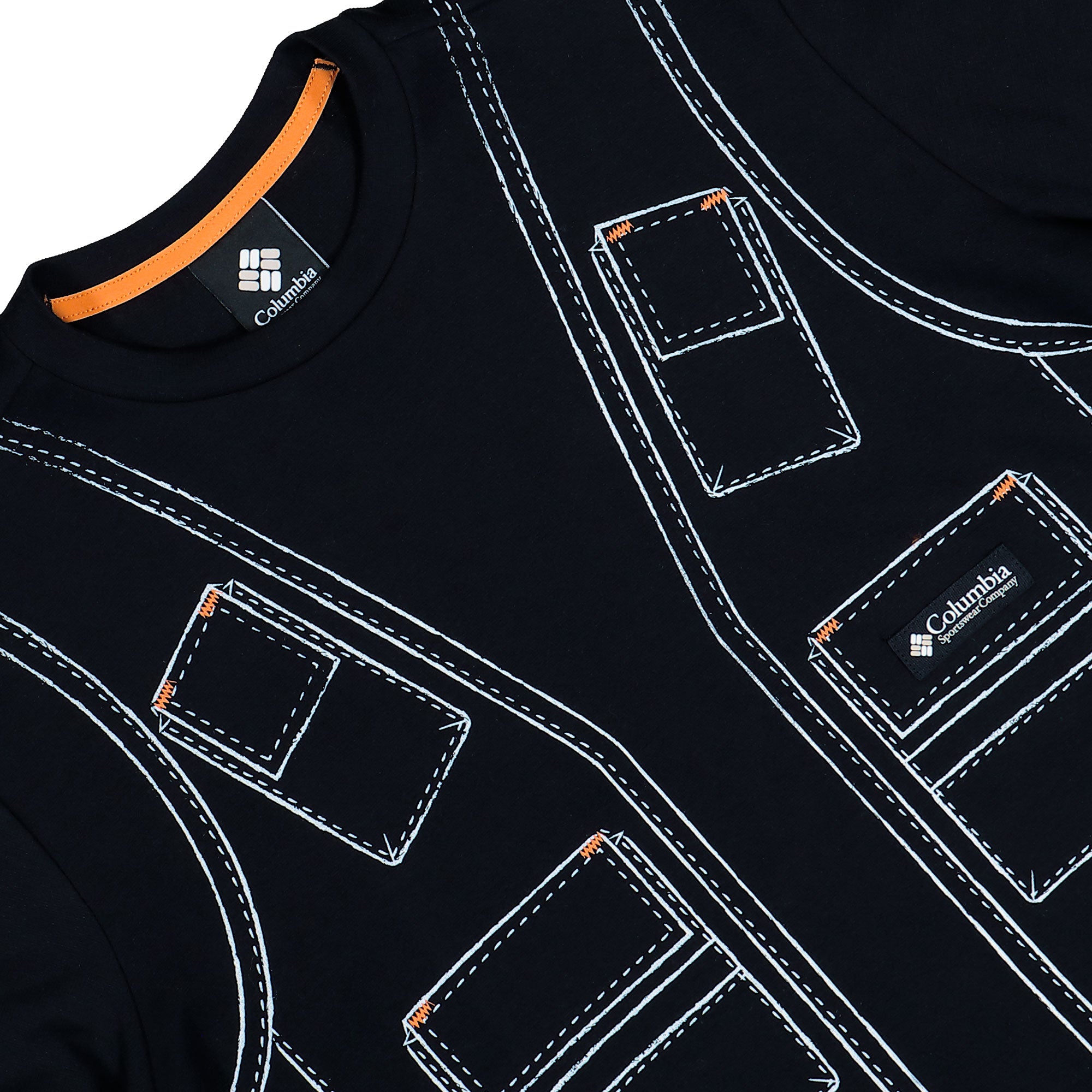 Columbia CSC1938™ V1 Short Sleeve Tee Black T-Shirts XM0095-010 Detailfoto | Overkill
