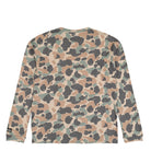Columbia CSC1938™ V1 Printed Long Sleeve Tee British Tan Duck Camo Longsleeves XM9621-265 Close-up | Overkill
