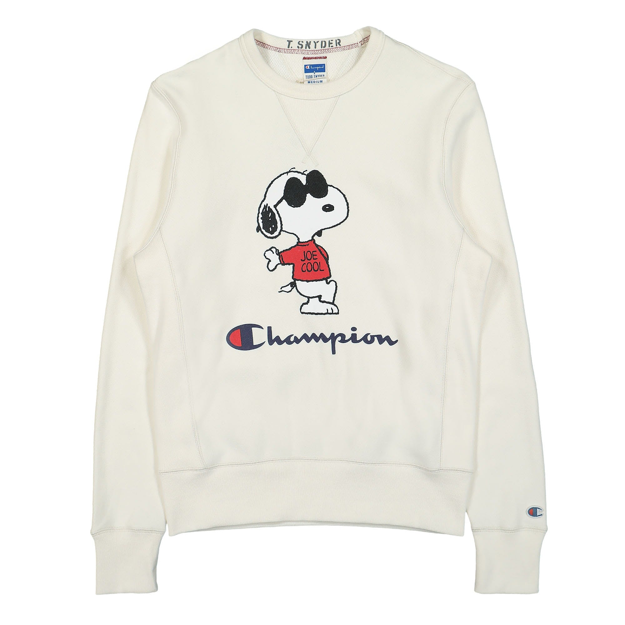 a_ Champion Peanuts x Champion Crewneck Sweatshirt 217798-T103 | OVERKILL