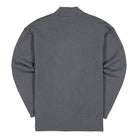Stussy Exposed Seam Terry Mock Grey Sweatshirts Material | Overkill