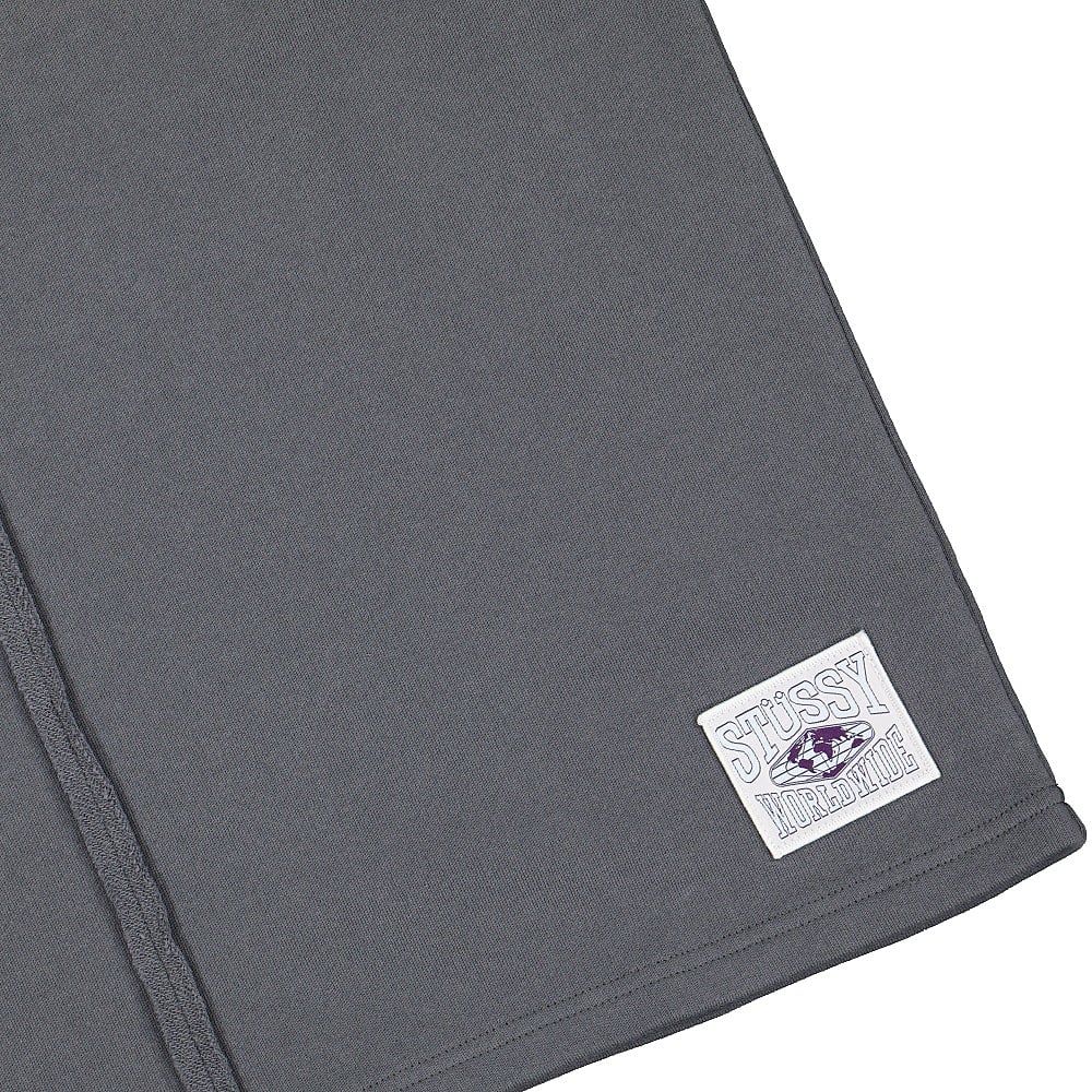 Stussy Exposed Seam Terry Mock Grey Sweatshirts Detailfoto | Overkill