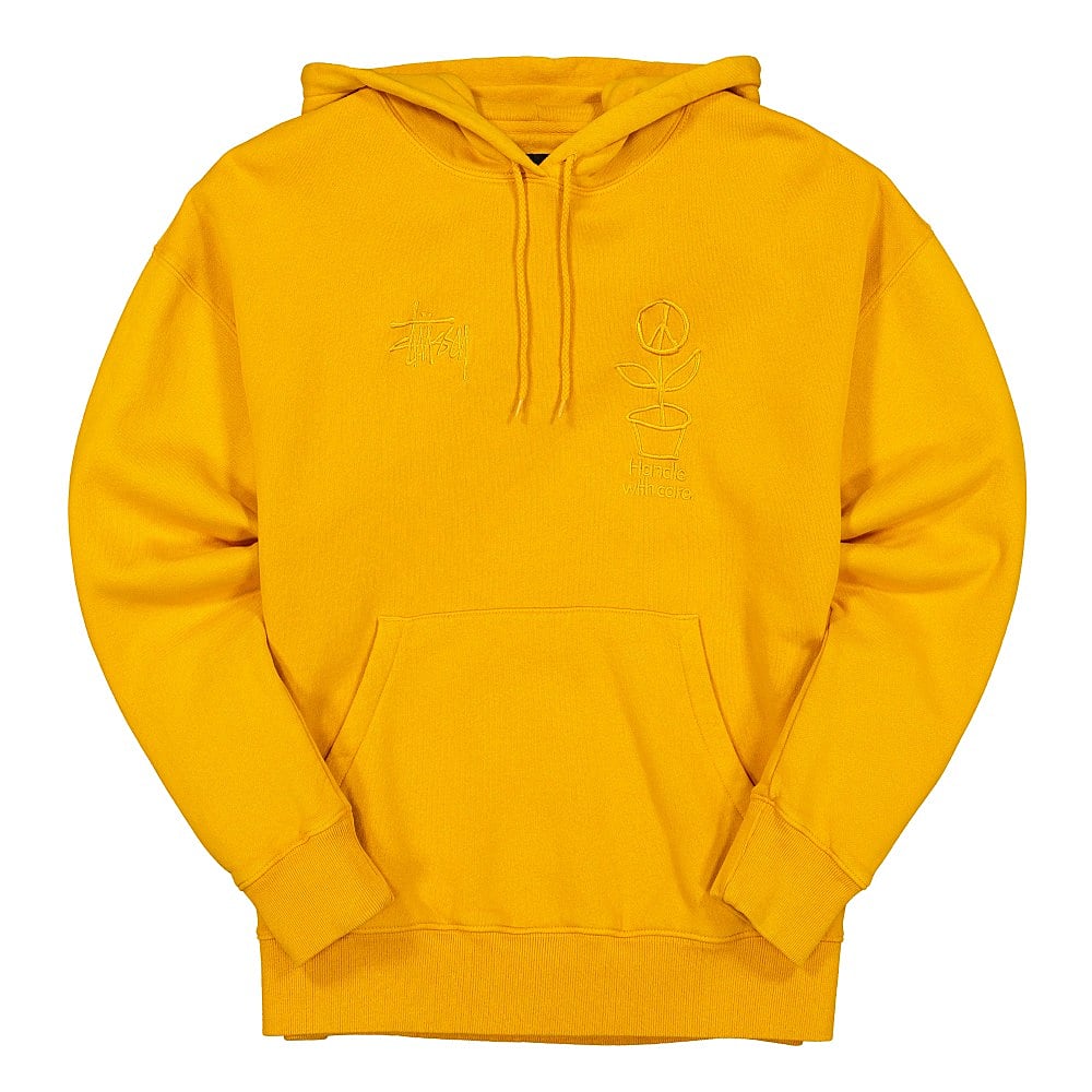 Stussy Care Hood Gold Hoodies 218108 / 0205 | Overkill