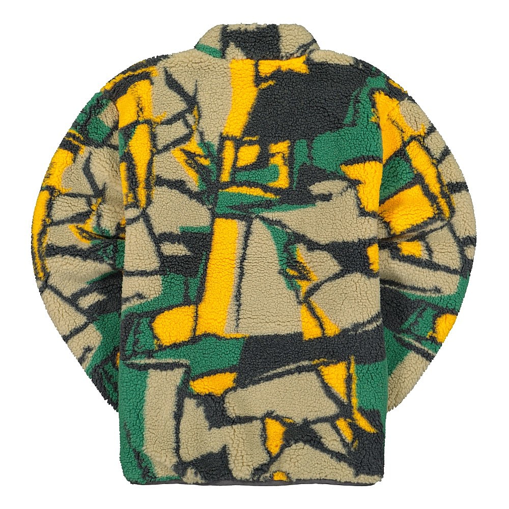 Stussy Block Sherpa Pullover Multi Sweatshirts Material | Overkill