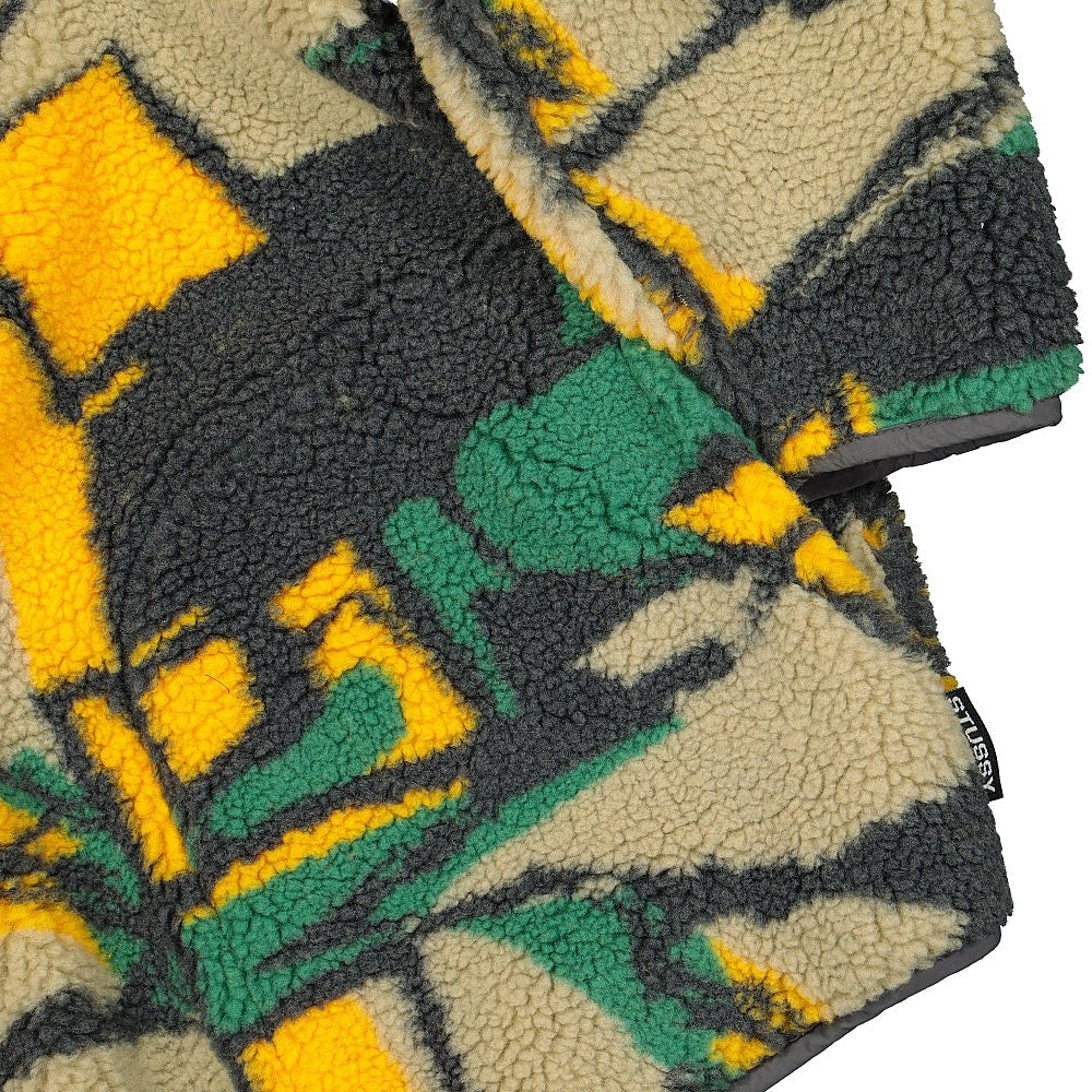 Stussy Block Sherpa Pullover Multi Sweatshirts Detailfoto | Overkill