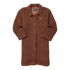 Stussy Kuna Sherpa Car Coat Brown Coats 218115 / 1001 | Overkill
