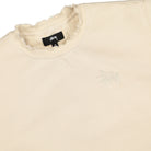 Stussy Laure Lettuce Edge Crew Natural Sweatshirts Close-up | Overkill