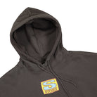 Stussy AgneSS Boxy Crop Hood Charcoal Hoodies Close-up | Overkill