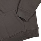 Stussy AgneSS Boxy Crop Hood Charcoal Hoodies Detailfoto | Overkill