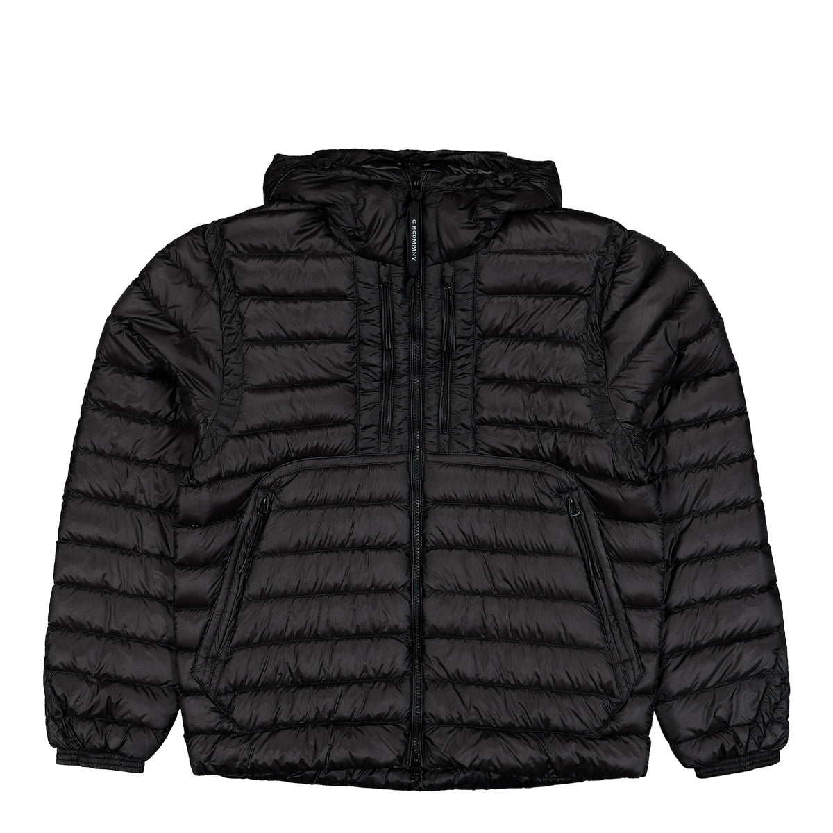 C.P. Company D.D. Shell Goggle Chest Pocket Jacket Black Jacket 21CMOW021A-110416A 999 | Overkill

