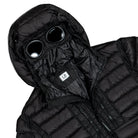 C.P. Company D.D. Shell Goggle Chest Pocket Jacket Black Jacket 21CMOW021A-110416A 999 Detailfoto | Overkill
