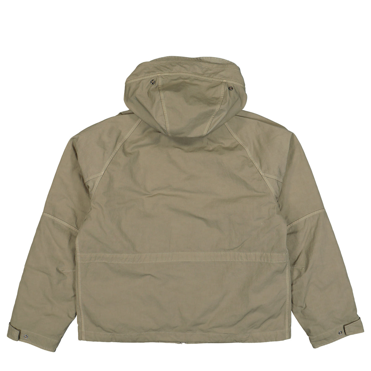 C.P. Company Twill Mixed Explorer Jacket Fallen Rock Jackets 21CMOW078A-110305G 356 Close-up | Overkill
