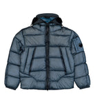 C.P. Company D.D. Shell Explorer Lens Down Jacket Orion Blue Jacket 21CMOW215A-110416A 871 | Overkill
