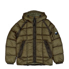C.P. Company D.D. Shell Hooded Puffer Jacket Ermine Jacket 21CMOW702A-110416A 340 | Overkill
