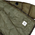 C.P. Company D.D. Shell Hooded Puffer Jacket Ermine Jacket 21CMOW702A-110416A 340 Detail View 3 | Overkill
