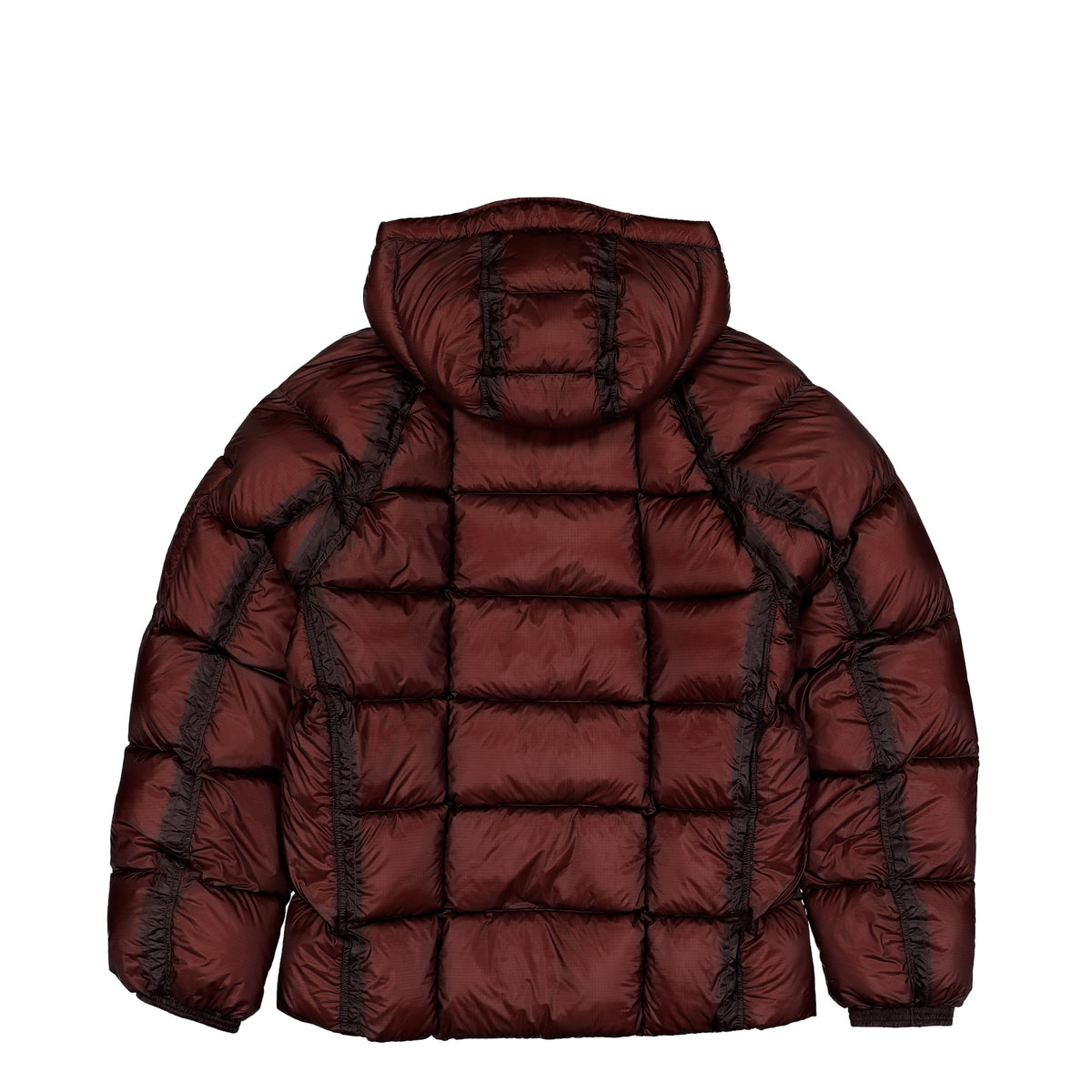 C.P. Company D.D. Shell Hooded Puffer Jacket Andorra Jackets 21CMOW702A-110416A 592 Close-up | Overkill