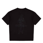 C.P. Company 30/1 Jersey Short Sleeve Comfort Logo T-Shirt Black T-Shirts 21CMTS166A-005100W 999 Close-up | Overkill