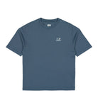 C.P. Company 30/1 Jersey Short Sleeve British Sailor T-Shirt Orion Blue T-Shirt 21CMTS209A-110579W 871 | Overkill
