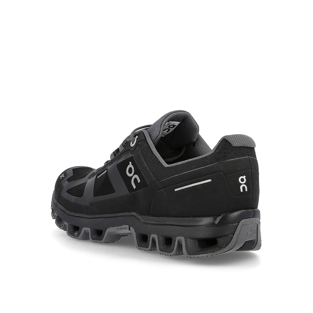 On cloudventure waterproof Black-Graphite Sneakers  Material | Overkill