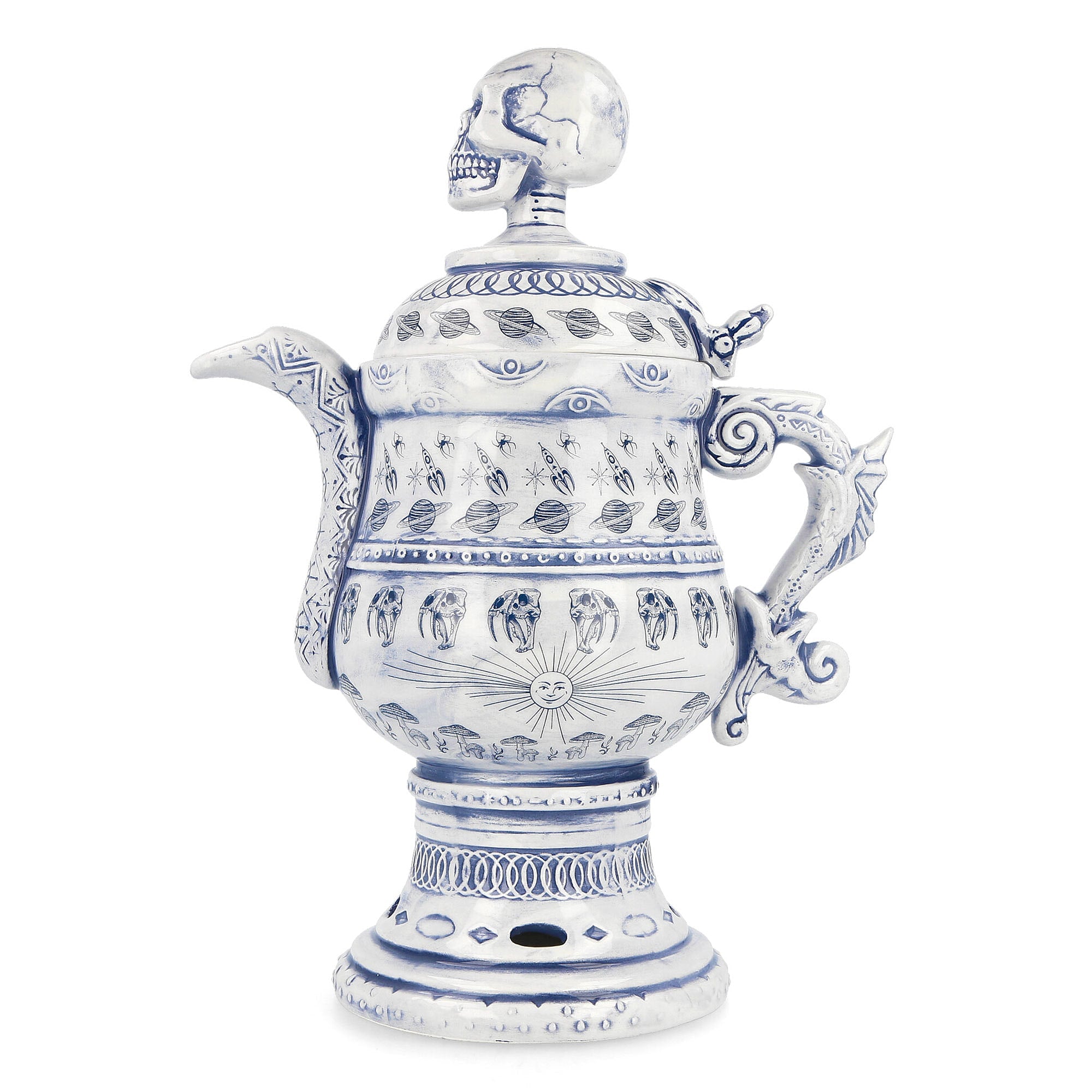 Neighborhood DW Ceramic Incense Chamber Blue Incense & Candles 221AIDWN-AC01 | Overkill