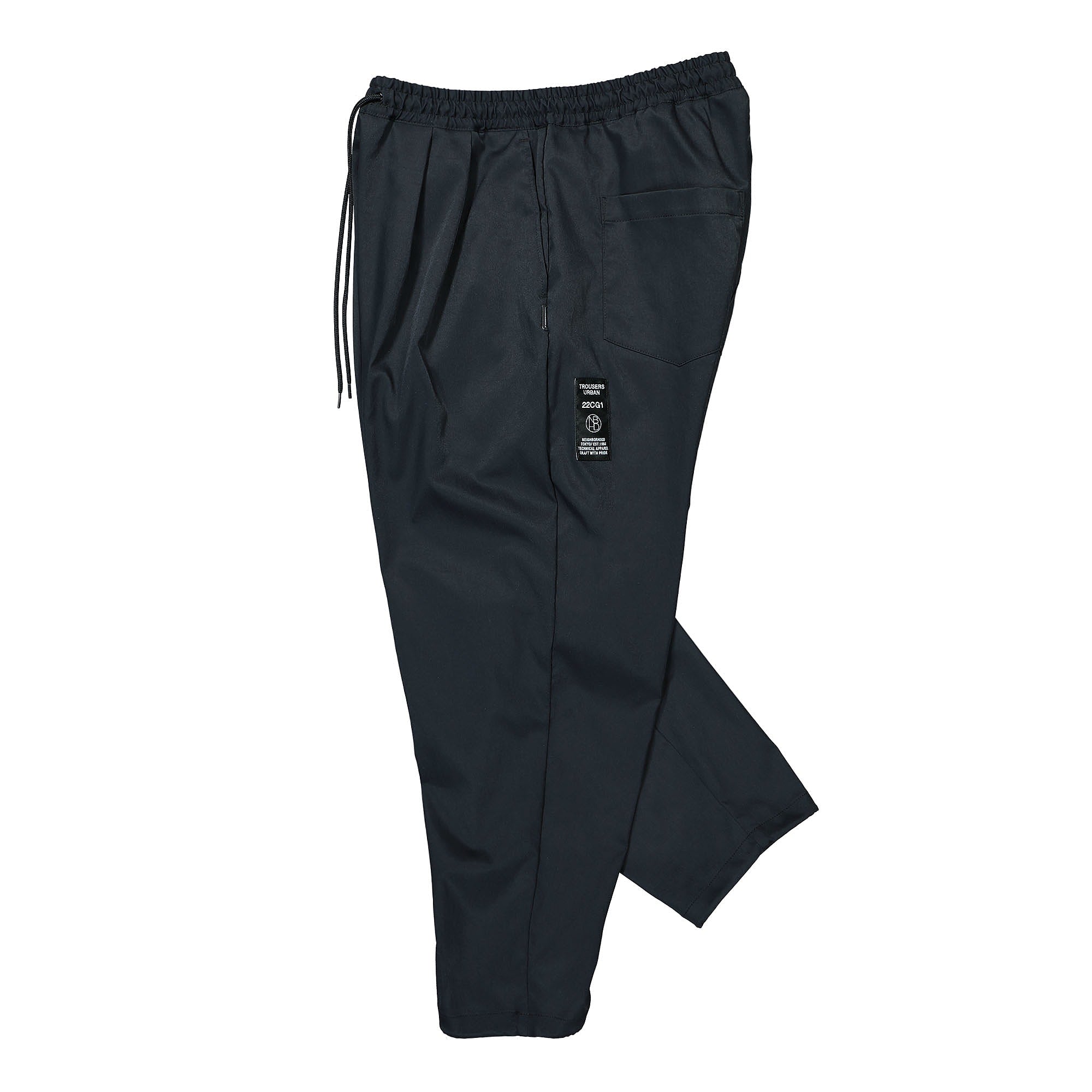 Neighborhood Baggy / E-PT Black Sweat & Track Pants Close-up | Overkill