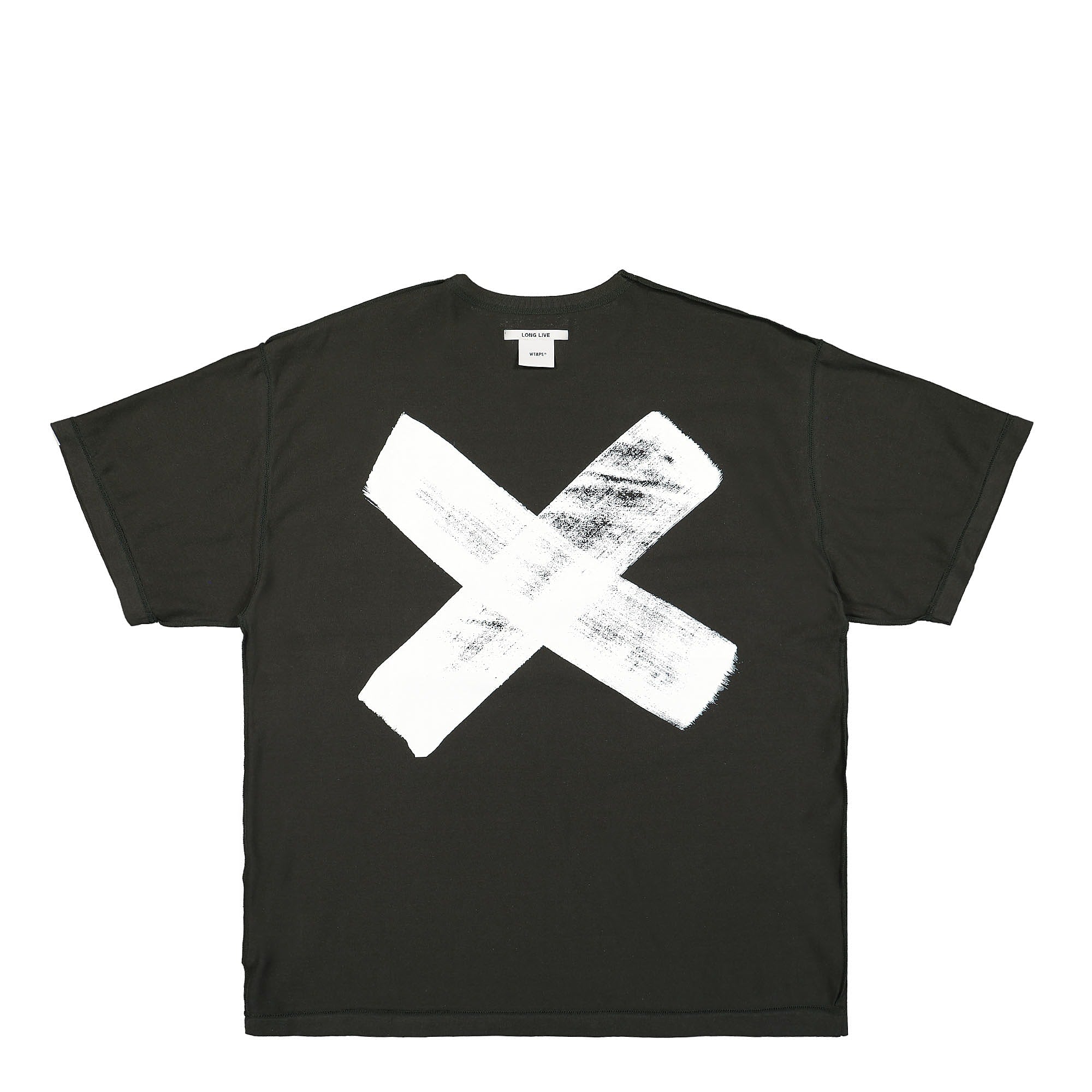 WTAPS Cross T-Shirt Black T-Shirts Material | Overkill