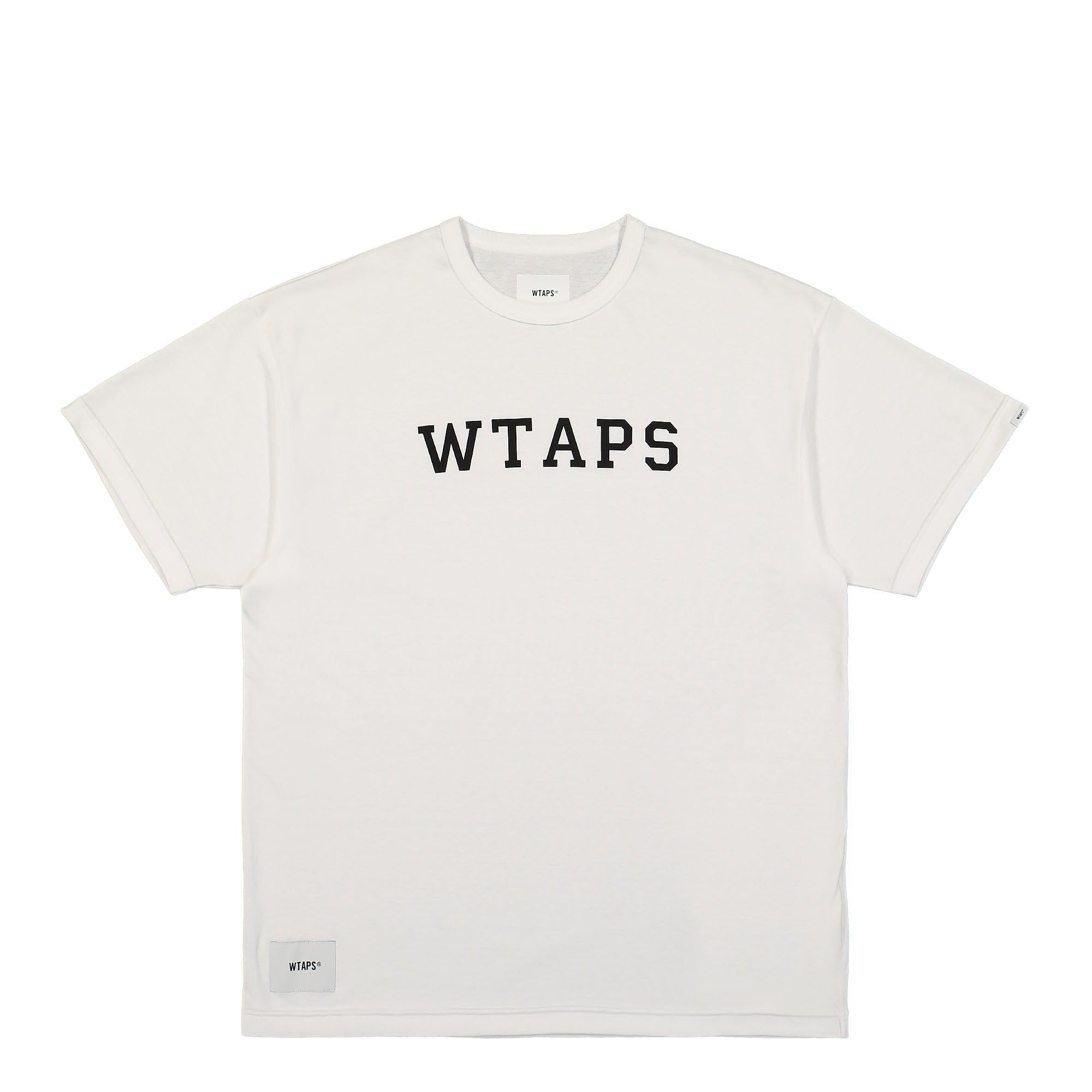 WTAPS Academy T-Shirt White T-Shirts 221ATDT-CSM17 | Overkill