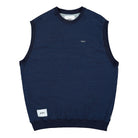 WTAPS Ditch Cotton Vest Indigo Sweater Vests 221ATDT-CSM35 | Overkill