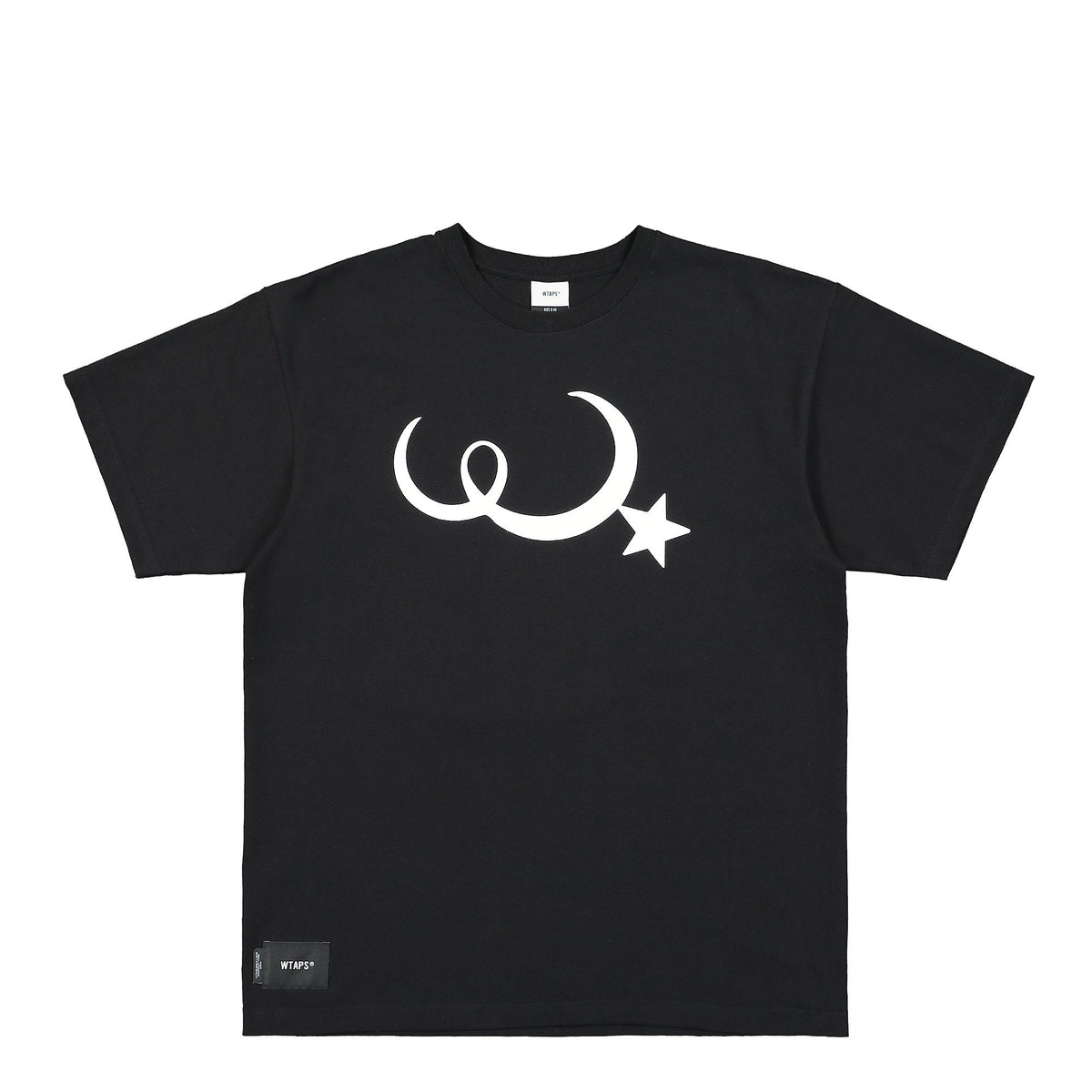WTAPS Moon & Star T-Shirt Black T-Shirts 221ATDT-STM03S | Overkill