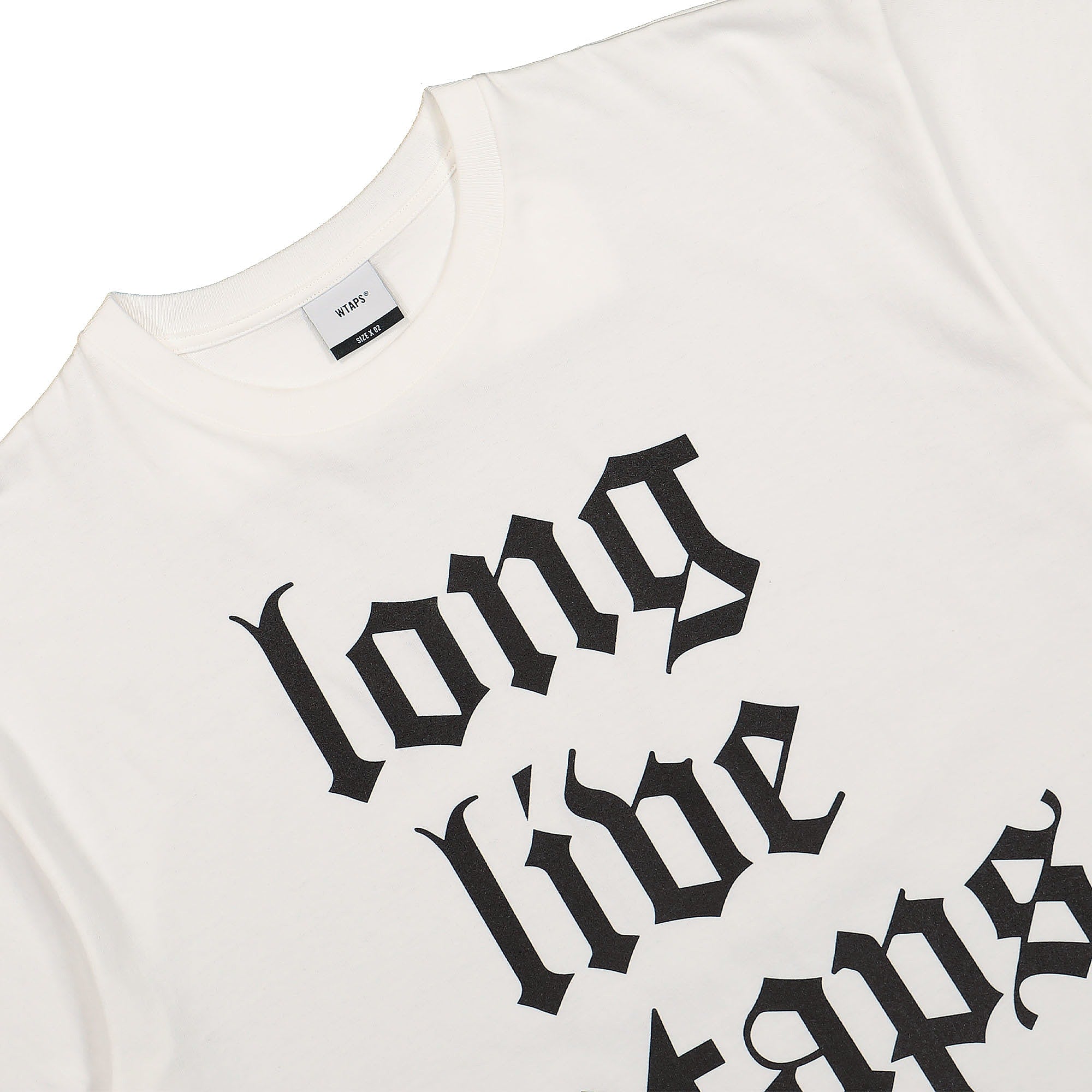 WTAPS LLW T-Shirt White T-Shirts Close-up | Overkill