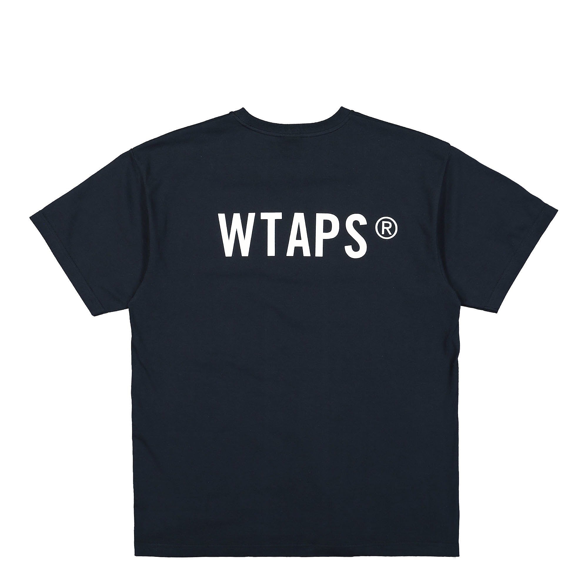 WTAPS Standart T-Shirt Navy T-Shirts Close-up | Overkill