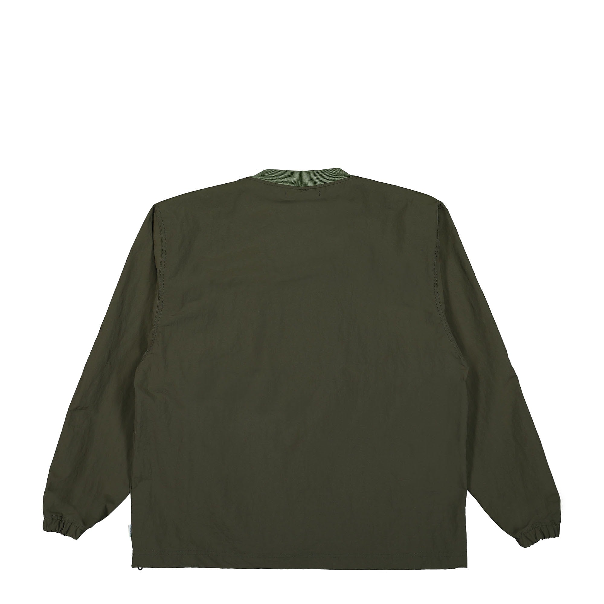WTAPS Smock Nylon.Tussah Pullover Jacket Olive Drab Sweatshirts Material | Overkill