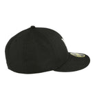 WTAPS x New Era 59Fifty Low Profile Cap Black Caps Close-up | Overkill