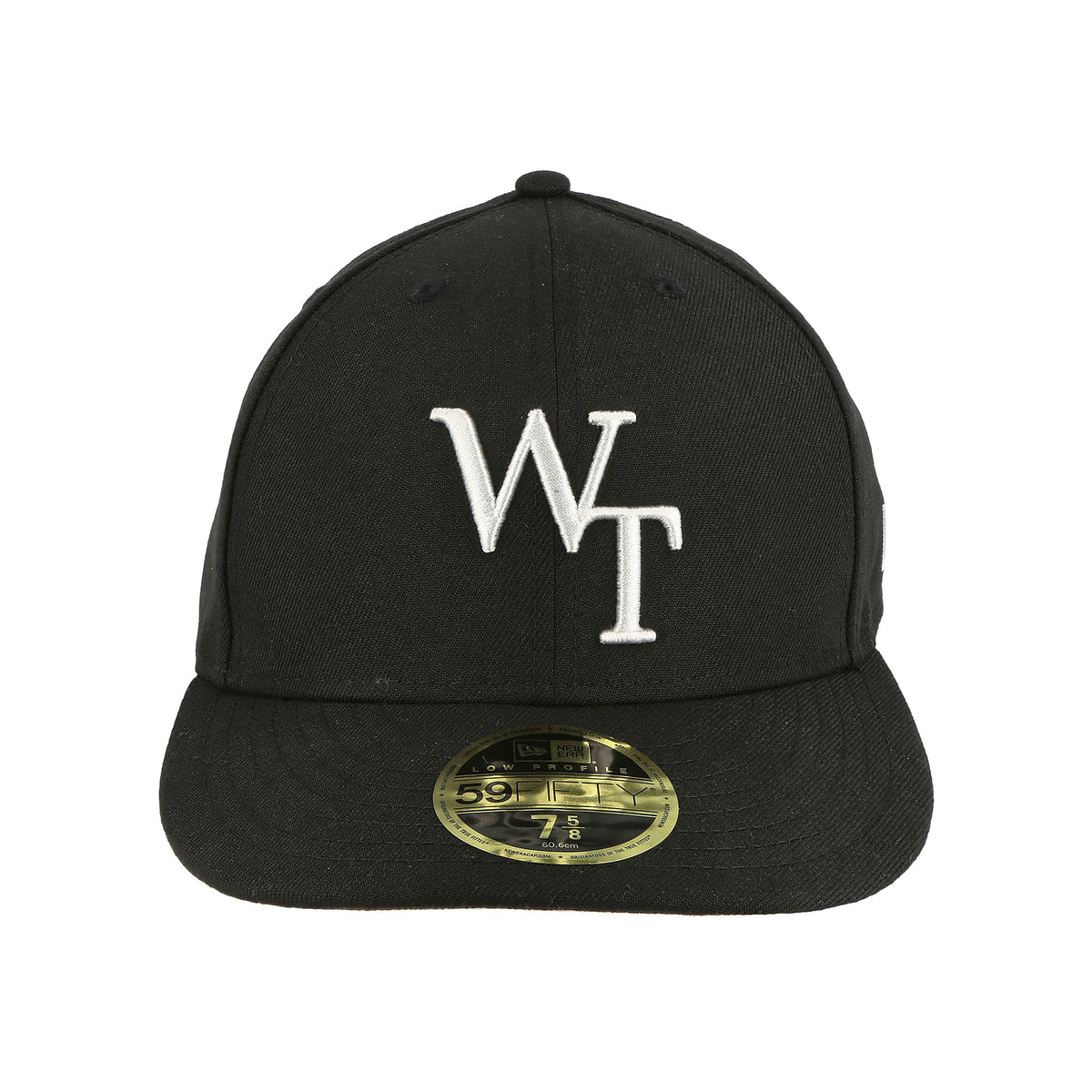 WTAPS x New Era 59Fifty Low Profile Cap Black Caps Detailfoto | Overkill