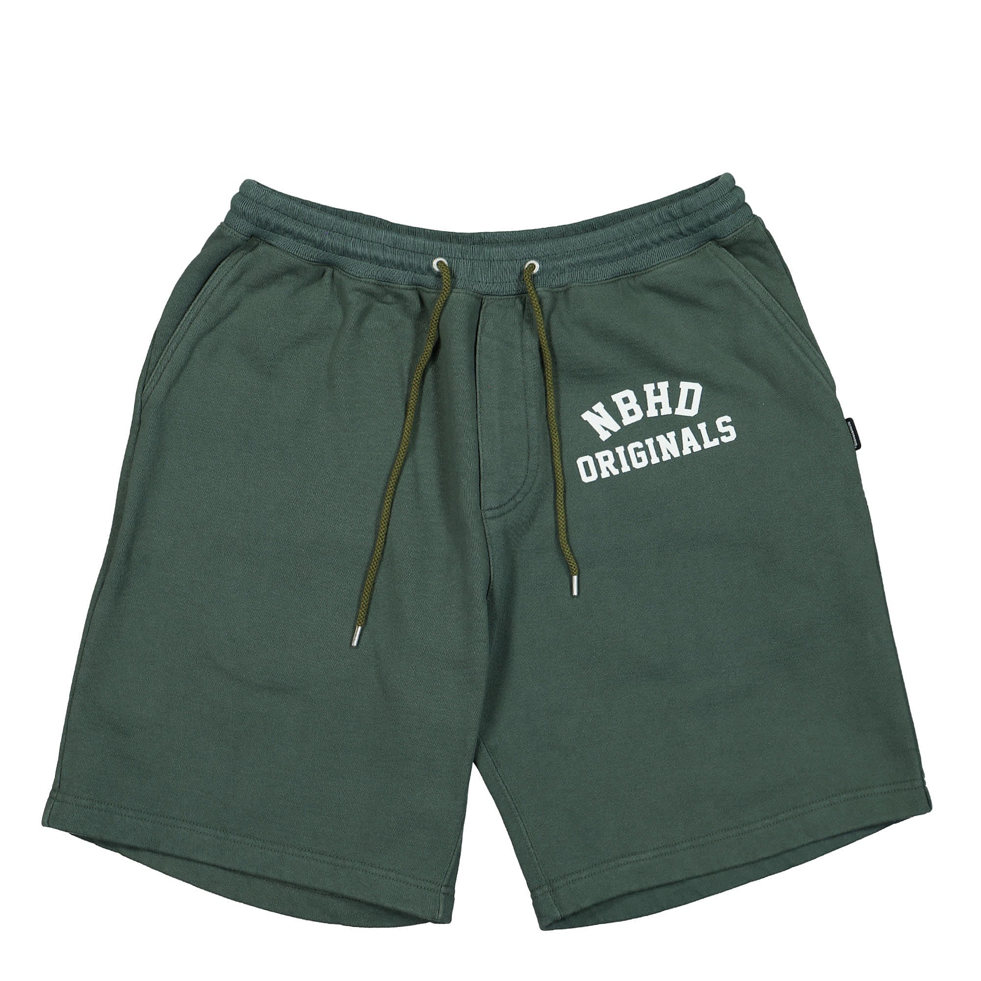 Neighborhood Sulfur Dye C-ST Sweat Short Green Shorts 221OKNH-PTM01 | Overkill