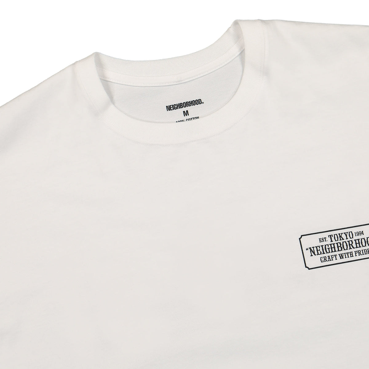 Neighborhood NH-1 T-Shirt White T-Shirts Material | Overkill