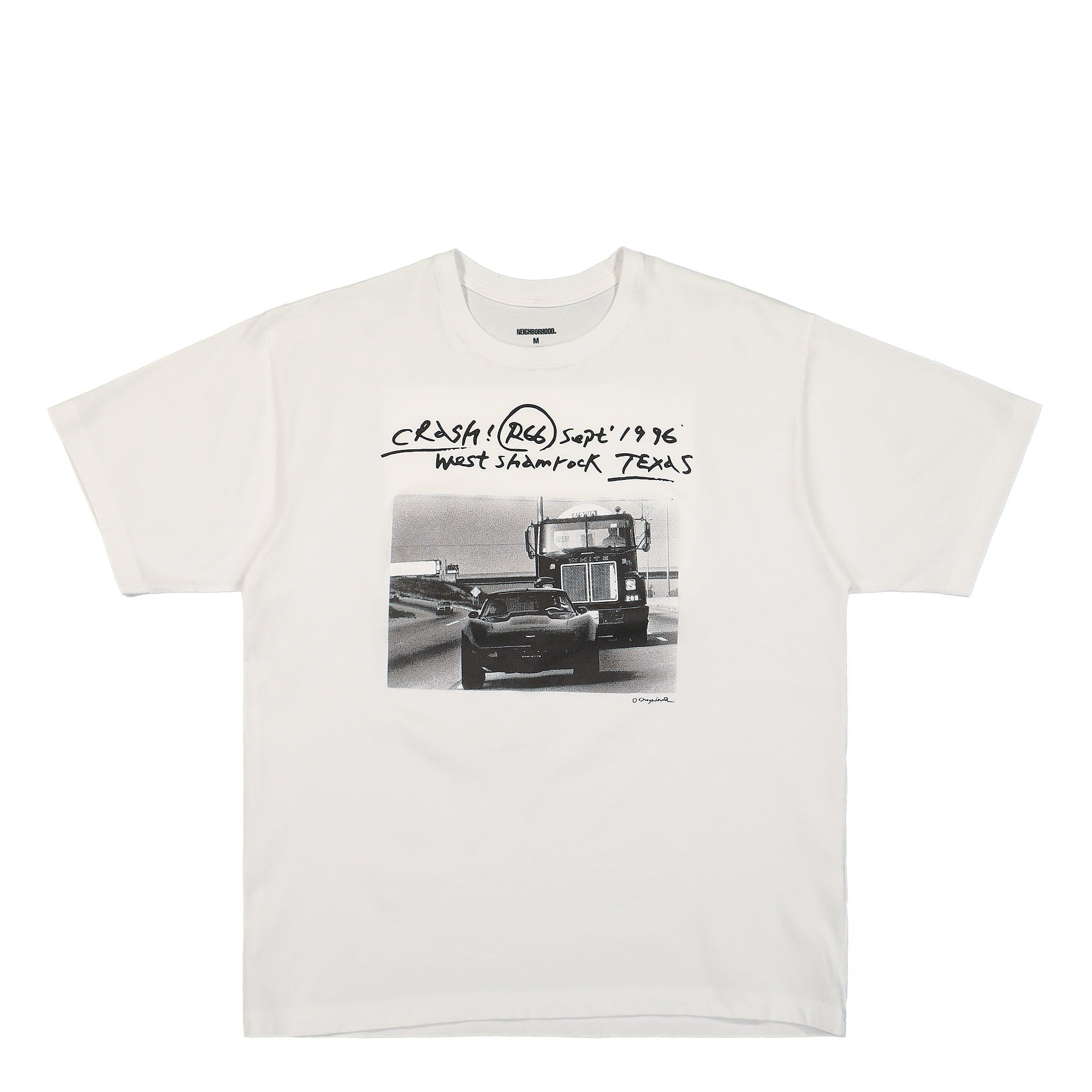 Neighborhood ON-4 T-Shirt White T-Shirts 221PCNON-ST04 | Overkill
