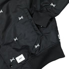 WTAPS Nylon Twill Textile Team Jacket Black Jackets Detailfoto | Overkill