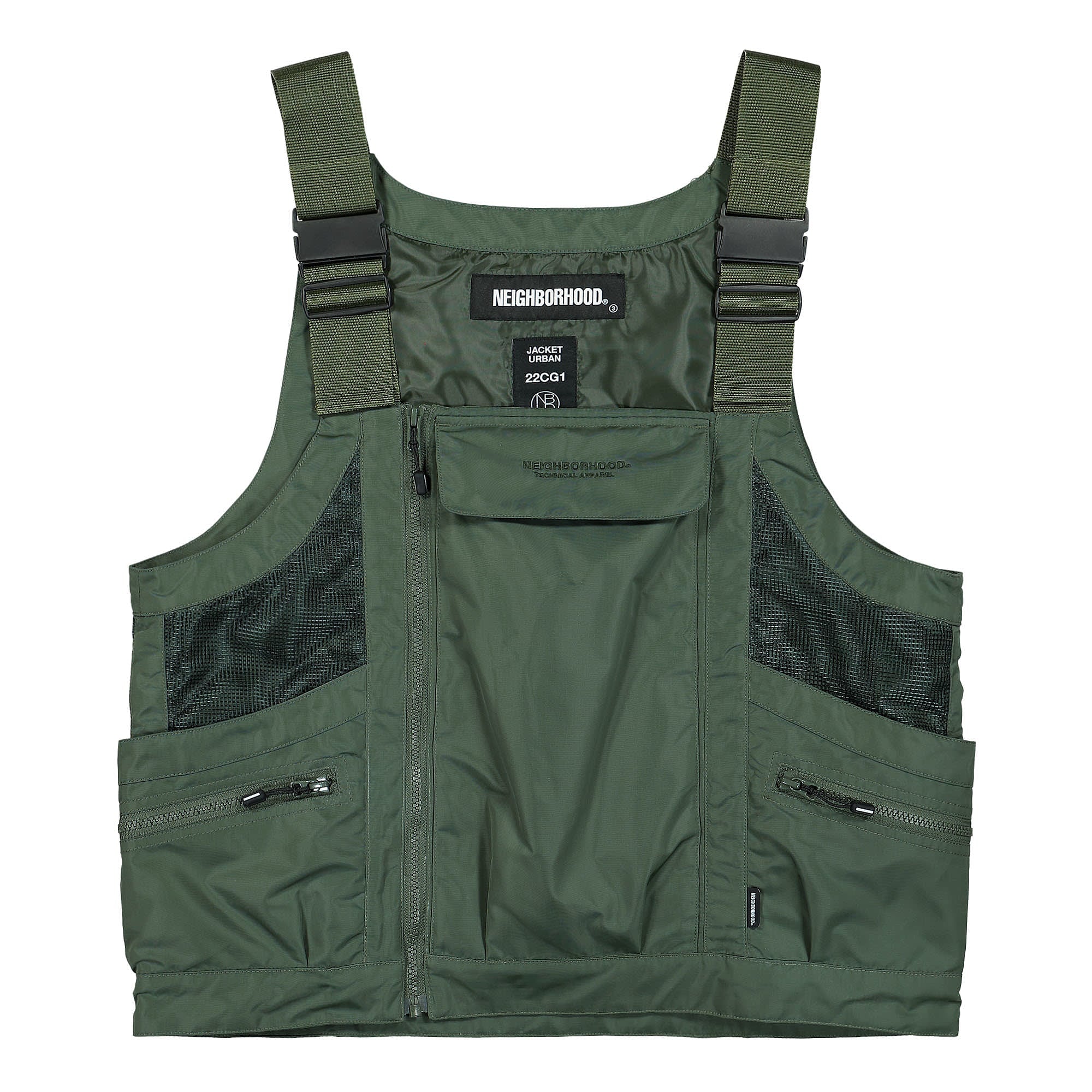 Neighborhood Tool Pocket / N-Vest Olive Drab Vests 221TSNH-JKM07 | Overkill