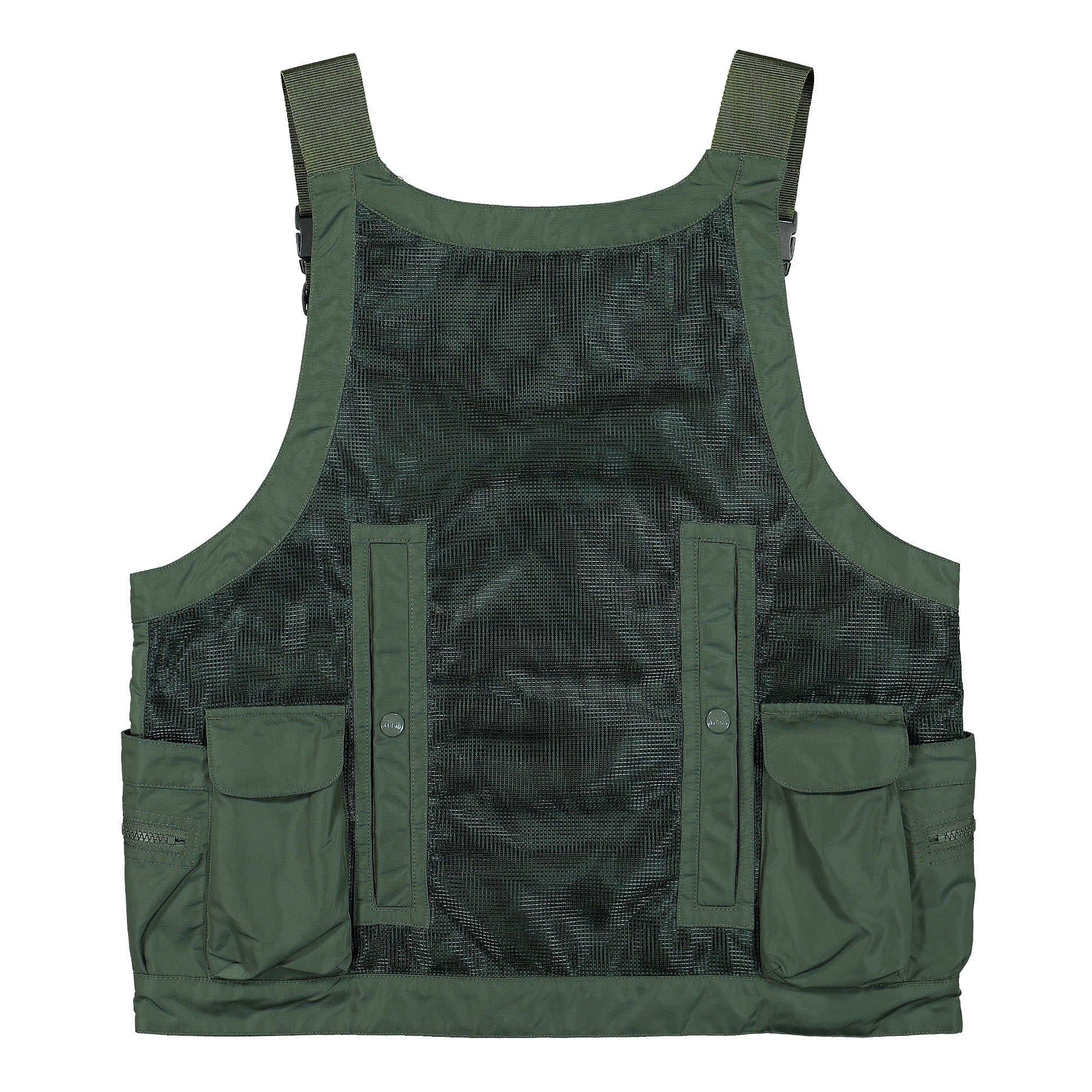 Neighborhood Tool Pocket / N-Vest Olive Drab Vests Close-up | Overkill